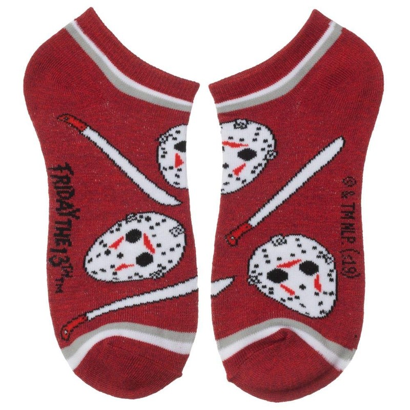 Friday the 13th 5 Pair Ankle Socks Standard