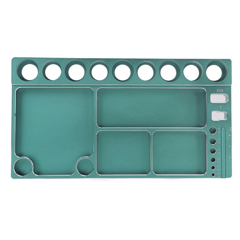 RC Screwdriver Tool Storage Rack Prevent Slip Aluminum Alloy Magnetic