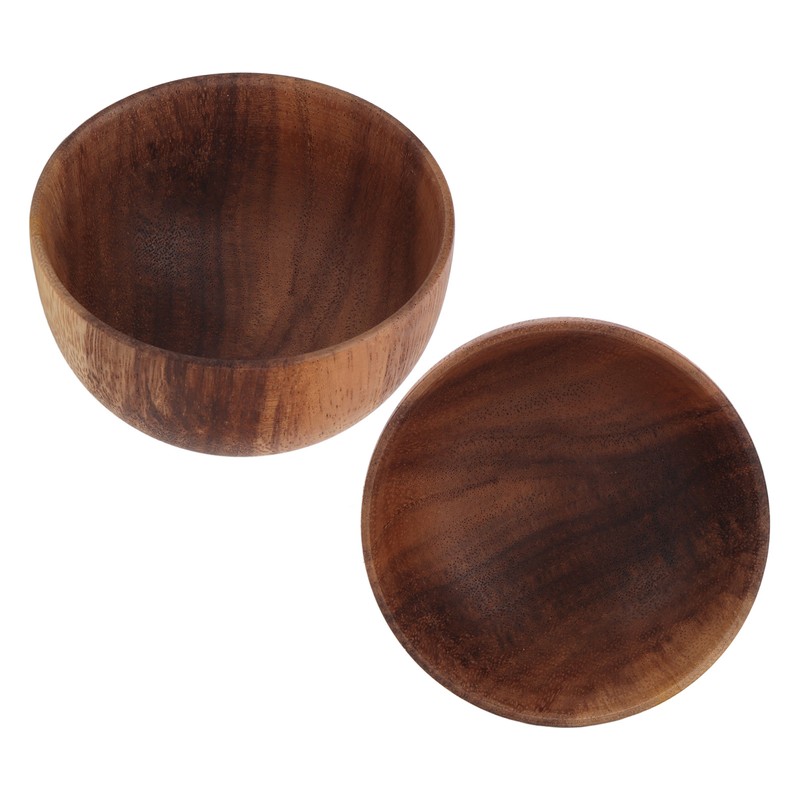 Wooden Shaving Soap Bowl Portable Foaming Large Capacity Wood Shave