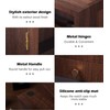 Homde Cologne Storage Organizer with Drawer - Men's Cologne Holder
