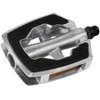 Union Unisex - Adult SP-890 SBL Bicycle Pedals, Silver/Black, One