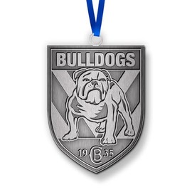 Canterbury Bulldogs NRL Rugby League Metal Ornament