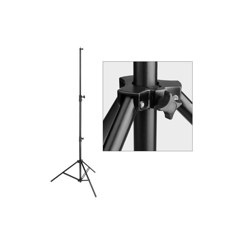 Impact Heavy-Duty Air-Cushioned Light Stand (Black, 9.5')
