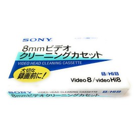 Sony Video Hi8/ Video8/ 8mm Video Cleaning Cassette V8-25CLH [SONY]