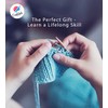 CraftLab Knitting Kit for Beginners, Kids Adults Seniors Includes All