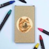 Azeeda 'Chow Chow Portrait' Coloured Crayon Set (CY00033883)