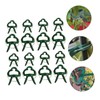 Generic 40pcs Plant Support Clips Loop Gripper for Gardening Non