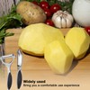 Shijiqiangfeng Upgrade Kitchen vegetable peeler - Stainless steel rotary peeler,