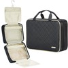 FINDCOZY Toiletry Bag Travel Bag with Hanging Hook, Cosmetic Bag,