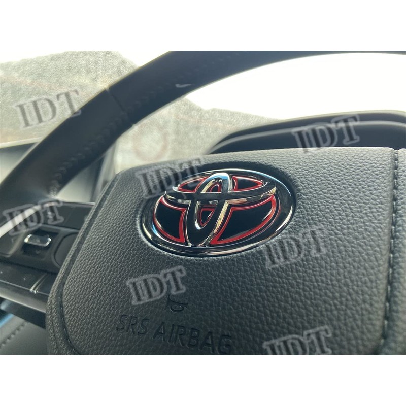 IDT New 300 Series Land Cruiser Steering Emblem Sheet Sticker