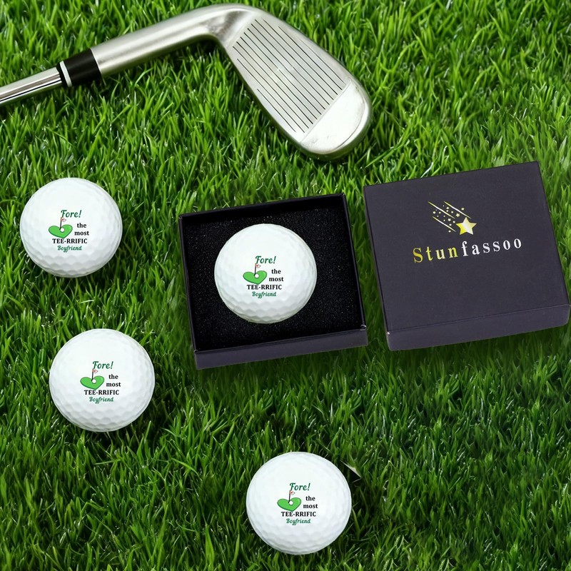 Golf Ball Gift for Boyfriend, Best Boyfriends Gift for Birthday