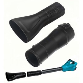 Duheri 191L13-5 191B21-6 Pipe Adapter & 197889-6 Flat End Nozzle Attachment Kit for Makita Blower XBU02Z- Makita X2 36V Hand Held Blower & XBU03-18V Brushless Cordless Blower