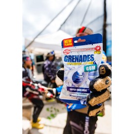 Grenades Gum 10-PACK BUILD-YOUR-OWN BUNDLE-Explosively Strong Mint Sugar-Free Chewing Gum- 9 Flavors to Choose From- Up to 300 pcs