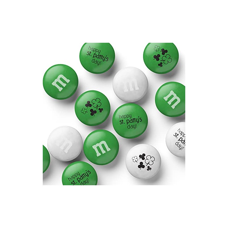 M&M’S WORLD Pre-Designed St Patricks Day Milk Chocolate Candy-2lbs of