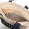 Coq Sportif Mini Tote Bag, Canvas, Sub-bag, Zippered, Going out,