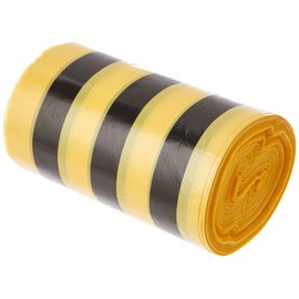 Hanfare TSYB/2 Tiger Stripe Clinical Bin Liners Yellow 20 L (Pack of 50)