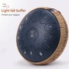 Steel Tongue Drum Wrapped Braided Rope Handmade Handpan Decoration Woven