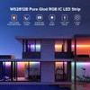 BTF-LIGHTING WS2812B IC RGB 5050SMD Pure Gold Individual Addressable LED