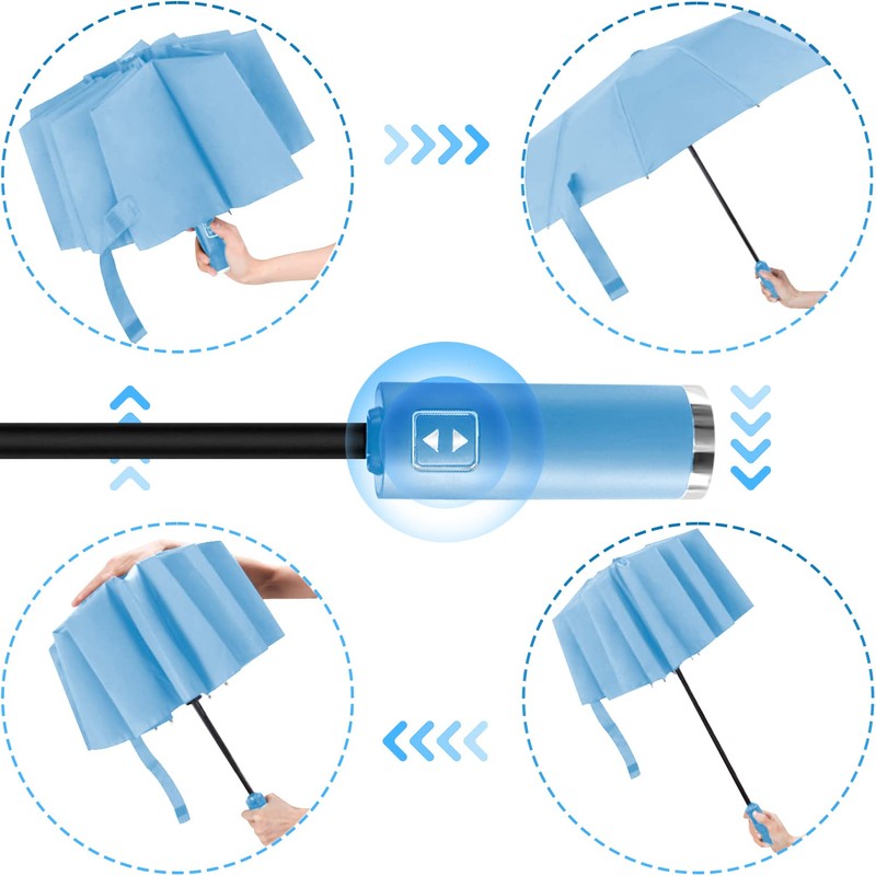 Poligono Windproof Umbrella Automatic Open and Close for Men and