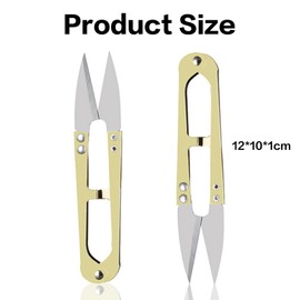 5 Pack Thread Snips Scissors Yarn Sewing Cutter Nipper Cloth Embroidery Scissors, Thread Cutter, Small Scissors, Sewing Scissors for Stitch, DIY Supplies