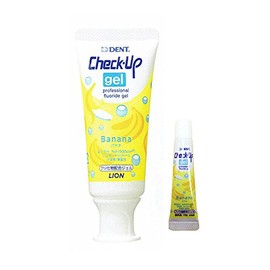 Lion Check Up Gel Banana, 2.1 oz (60 g), Free Sample 0.4 oz (10 g)