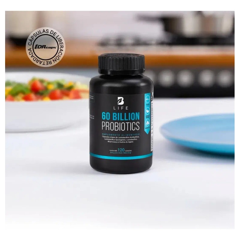 Suplemento Alimenticio Billion Probiotics 60g Life