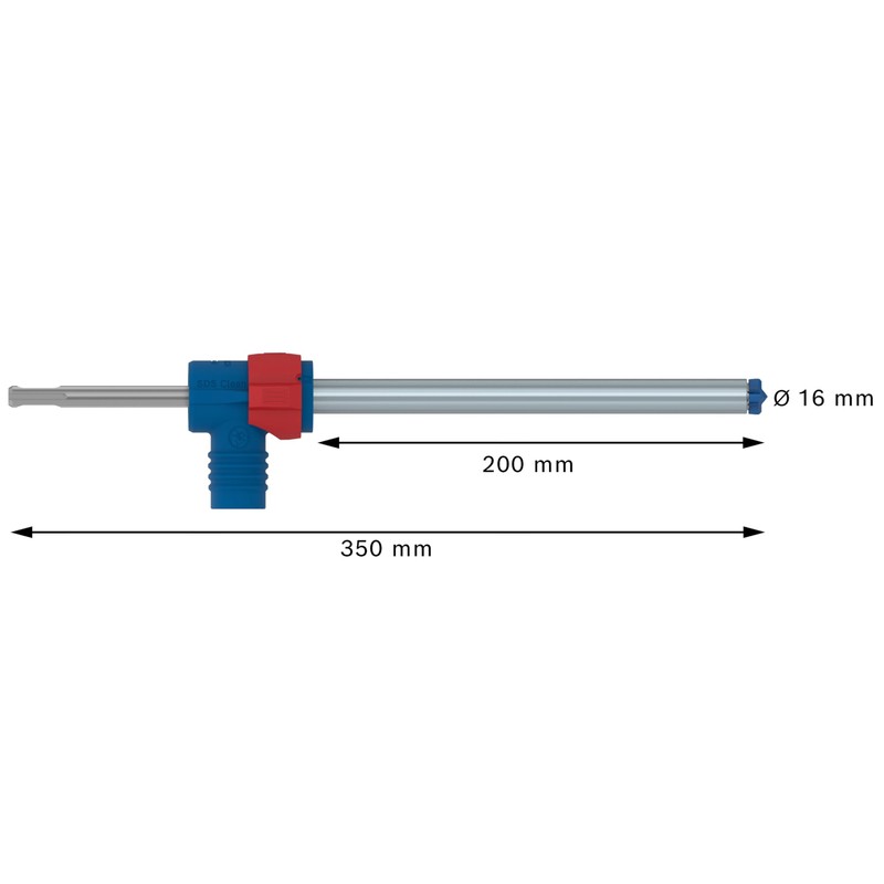 Bosch 1 x Expert SDS Clean plus-8X hammer drill bit