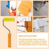 YLTOLOO 8 Pcs Textured Paint Roller Covers, 4 inch Small