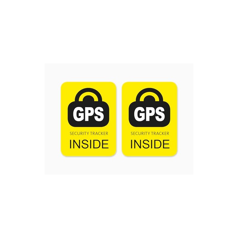 Sticker GPS Tracker Inside Pack of 2 Bicycle Bike Sticker