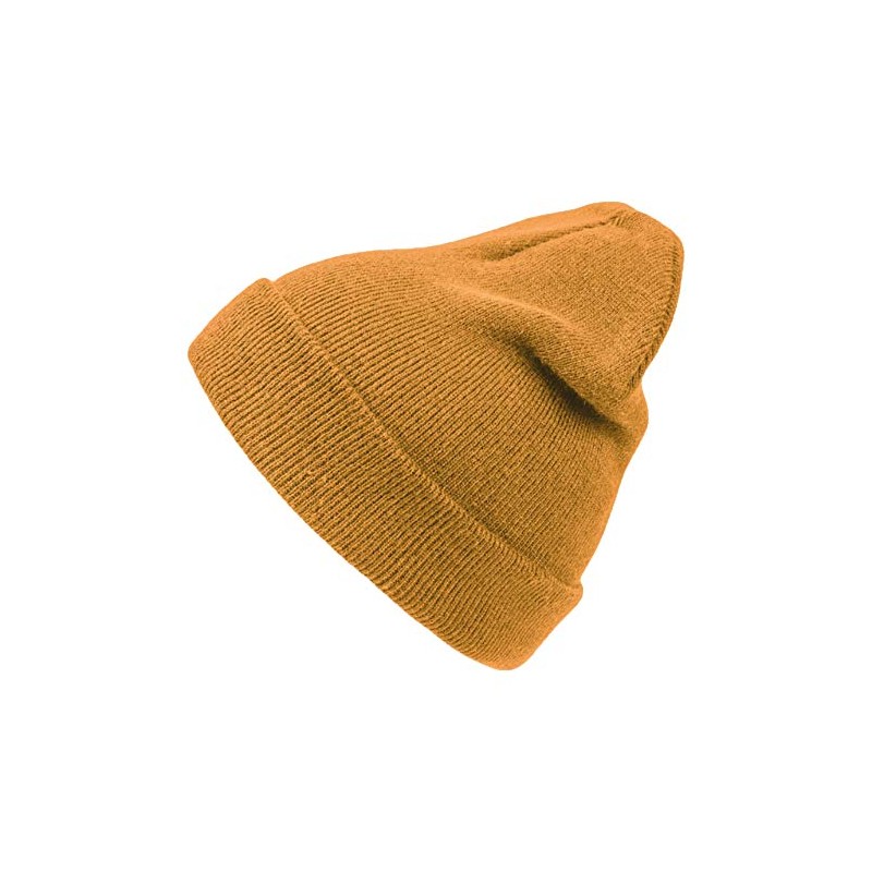 noTrash2003 Warm Double Knit Beanie Hat with Envelope Soft Acrylic