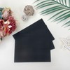 RINRDA 4x6 Envelopes For Invitation,A6 Black envelope 4.75 x 6.5
