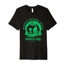Galactic Adventures Await Siesta Key Florida Premium T-Shirt