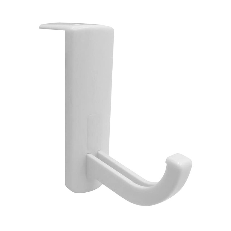 VizGiz 2 Pack Headphone Stand Hook Headset Holder Hanger Stick-on