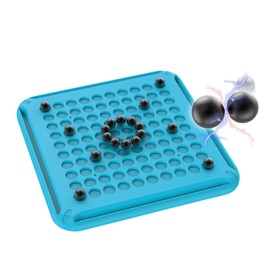 Magnetic Chess Game Set with 30 Magnetic Pieces, Fun Family Board Game for Kids and Adults, Strategy Game for 2-4 Players, Magnetic Chess with Storage, Perfect for Game Night and Parties