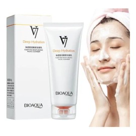 Limpiador Facial V7 Deep Hydration Bioaqua Blanquea 100g Tipo De Piel Todo Tipo De Piel