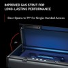 SentrySafe QAP2BLX Quick Access Pistol Safe, New Version: 2 Gun