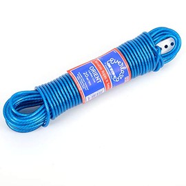 Everlasto 50m 'Orient' PVC Clothes/Washing Line 4.8mm Thick - Blue