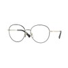 Valentino VA1025-3070 Eyeglass Frame BLACK/LIGHT GOLD w/DEMO LENS 54mm