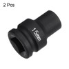 QUARKZMAN 2 Pcs Deep 6 Point Impact Sockets 3/4" Drive