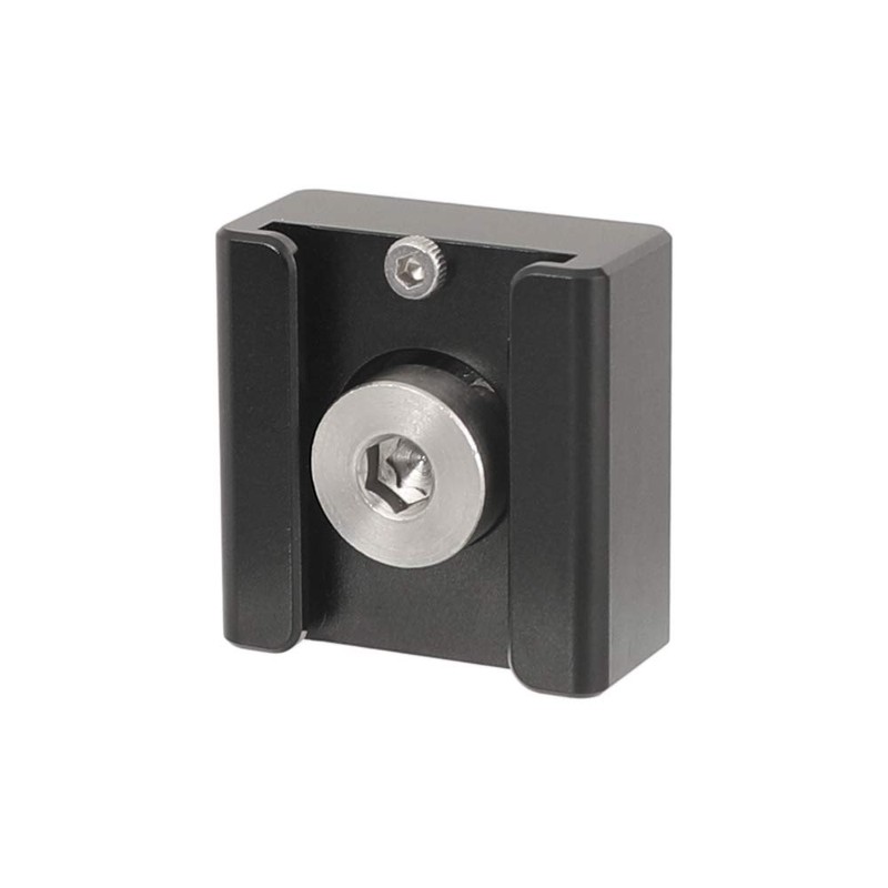 CAMVATE 3/8"-16 Cold Shoe Mount Adapter with Positioning Pins Compatible