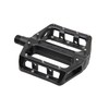 Wellgo: B087U 9/16" Alloy Platform BMX/ATB Pedal-BLACK -9/16" 9/16"