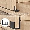 ZEKOO 5FT Super Mini Sliding Barn Door Hardware Kit for