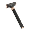 Shaving Handle Metal Safety Double Edge Reusable Shaving Long Handle