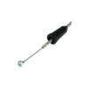 MOTOFLEX Front brake cable, grey, flat handlebar, MZ TS 125,