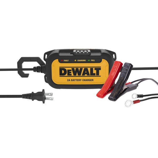 DEWALT DXAEC2 DXAEC2 Professional 2-Amp Automotive Battery Charger and Maintainer