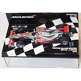 Minichamps vodafone Mclaren mercedes J button MP4-25 2010 racing car 1.43 scale diecast model
