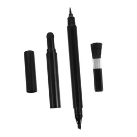 Ipetboom 1 Set Beard Filling Pen with Brush Versatile Barber Pencil for Hairline Filler Grooming Sleek Design for All Beard Types Comfortable Easy to Use for Mens Grooming
