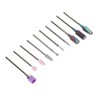 Nail Drill Bits Set Tungsten Steel Nail Art Grinding Head