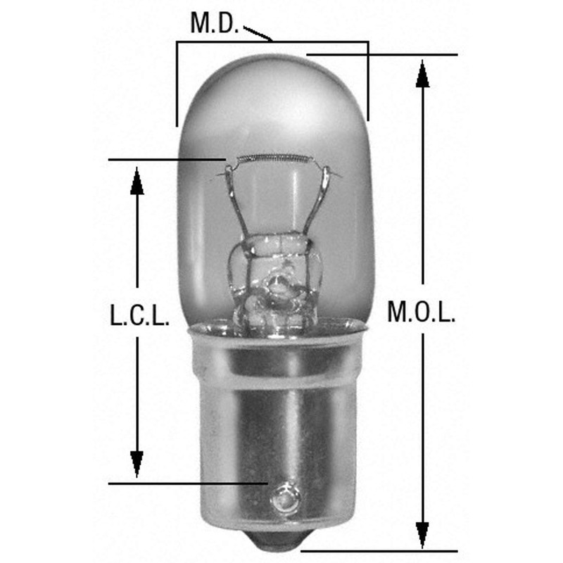 Wagner Lighting BP3497 Standard Multi-Purpose Light Bulb Card of 2