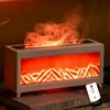 Fireplace Diffuser,Essential Oil Diffuser for Home,Smart Flame Fireplace Aromatherapy Diffuser